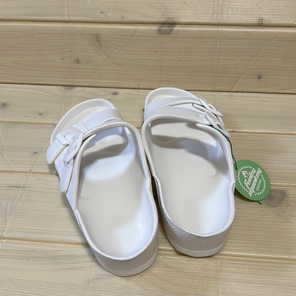 Women’s comport slide double buckles adjustable Eva flat sandals NWT - Picture 10 of 11